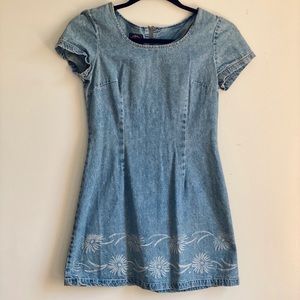 Paris Blue Original Jean mini dress